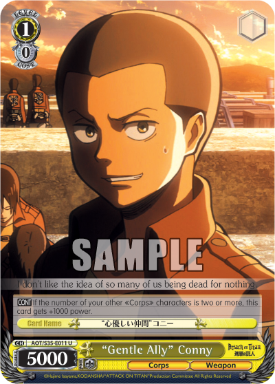 "Gentle Ally" Conny - AOT/S35-E011 - Uncommon available at 401 Games Canada