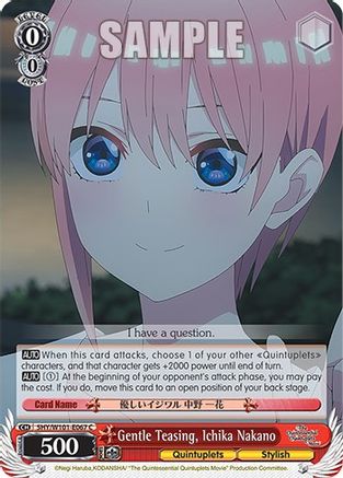 Gentle Teasing, Ichika Nakano - 5HY/W101-E067 - Common available at 401 Games Canada