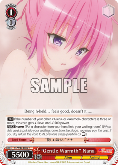 "Gentle Warmth" Nana - TL/W37-E062 - Rare available at 401 Games Canada