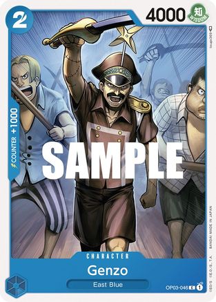 Genzo - OP03-046 - Common available at 401 Games Canada