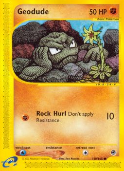 Geodude - 110/165 - Common available at 401 Games Canada
