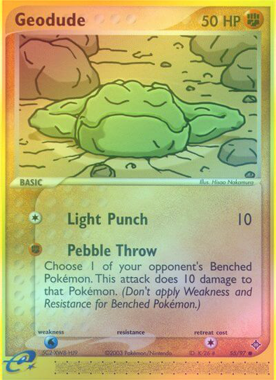 Geodude - 55/97 - Common - Reverse Holo available at 401 Games Canada