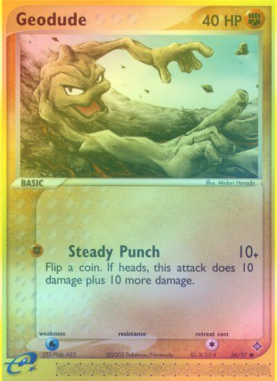 Geodude - 56/97 - Common - Reverse Holo available at 401 Games Canada