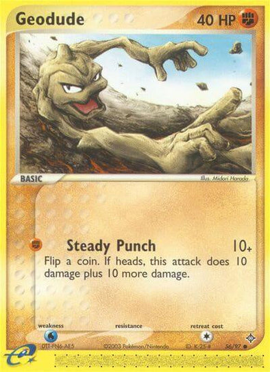 Geodude - 56/97 - Common available at 401 Games Canada