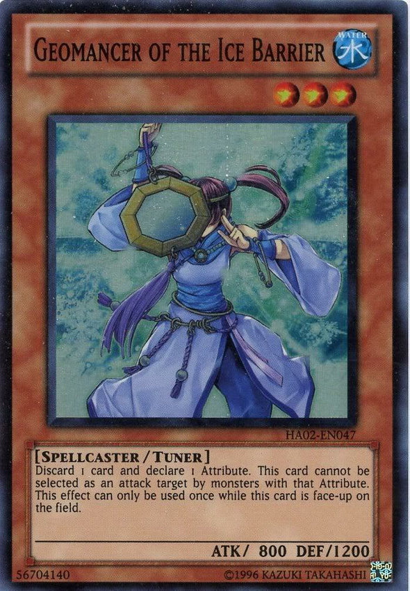 Geomancer of the Ice Barrier - HA02-EN047 - Super Rare - Unlimited available at 401 Games Canada