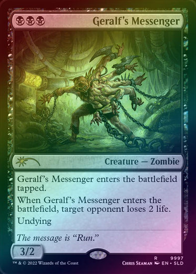 mtg left handed cards 401 Games Canada - Geralf's Messenger