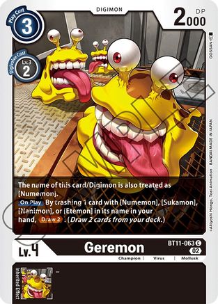 Geremon - BT11-063 - Common available at 401 Games Canada