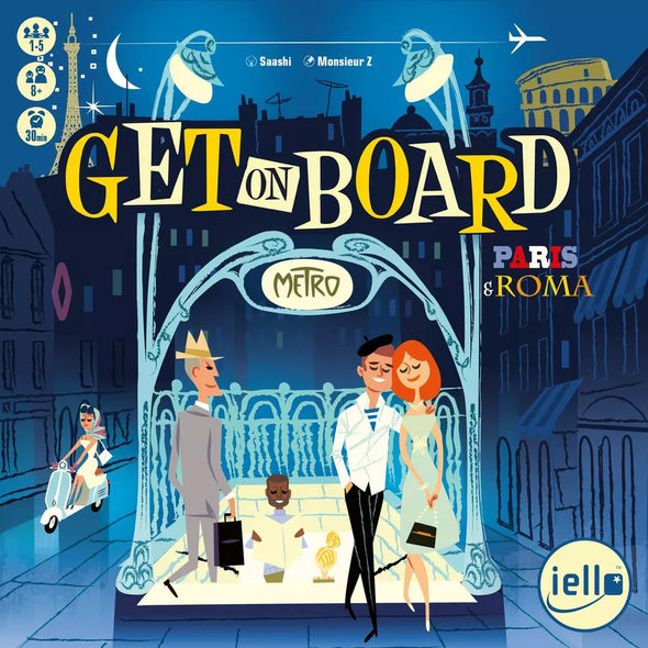 Get on Board: Paris & Roma available at 401 Games Canada