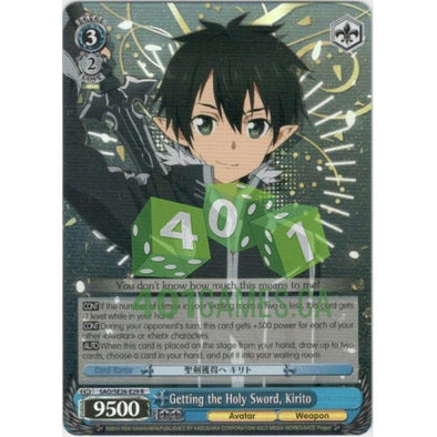 Getting the Holy Sword, Kirito (Foil) available at 401 Games Canada