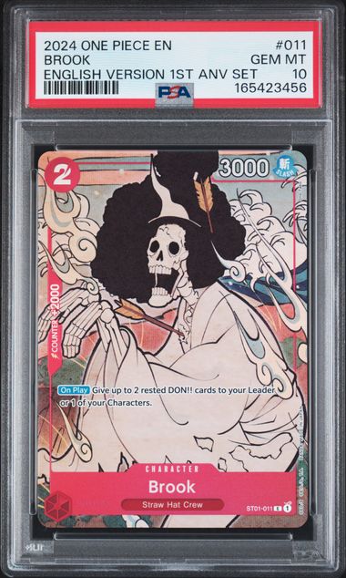 Brook - English Version 1st Anniversary Set - GEM MINT 10
