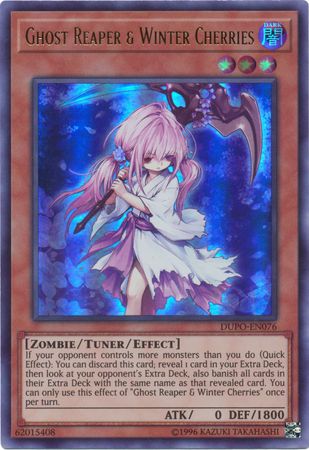 Ghost Reaper & Winter Cherries - DUPO-EN076 - Ultra Rare - Unlimited available at 401 Games Canada