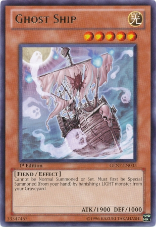 Ghost Ship - GENF-EN035 - Rare - 1st Edition available at 401 Games Canada