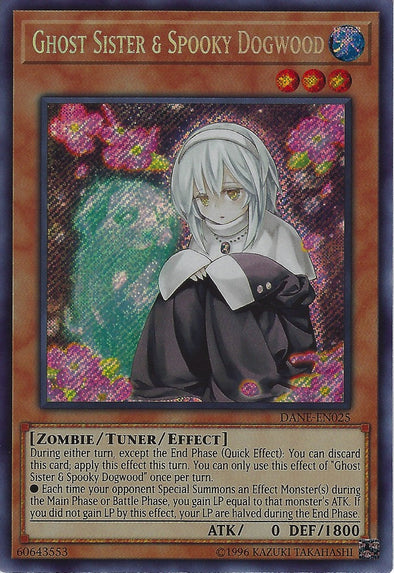 Ghost Sister & Spooky Dogwood - DANE-EN025 - Secret Rare - Unlimited available at 401 Games Canada