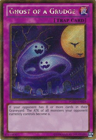 Ghost of a Grudge - PGLD-EN029 - Gold Secret Rare - Unlimited available at 401 Games Canada