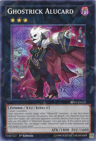 Ghostrick Alucard (Shatterfoil) - BP03-EN131 - Shatterfoil Rare - 1st Edition available at 401 Games Canada
