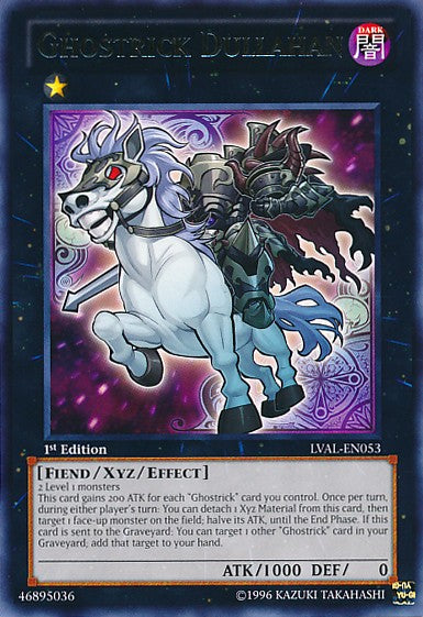 Ghostrick Dullahan - LVAL-EN053 - Rare - 1st Edition available at 401 Games Canada