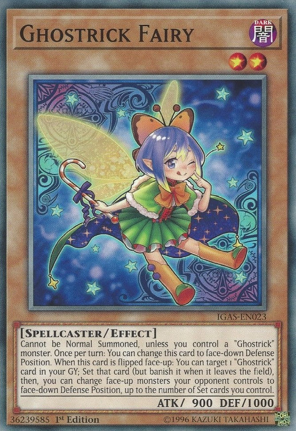 Ghostrick Fairy - IGAS-EN023 - Common - 1st Edition available at 401 Games Canada