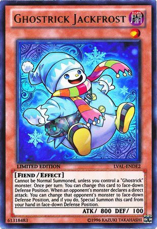 Ghostrick Jackfrost - LVAL-ENDE2 - Ultra Rare - Limited Edition available at 401 Games Canada