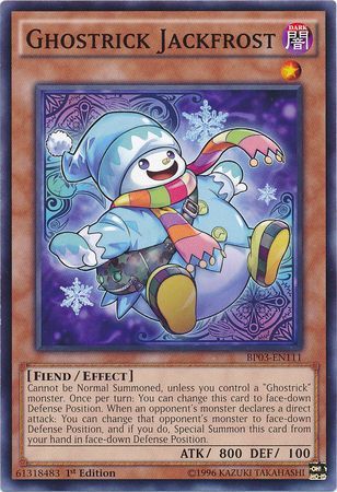 Ghostrick Jackfrost (Shatterfoil) - BP03-EN111 - Shatterfoil Rare - 1st Edition available at 401 Games Canada