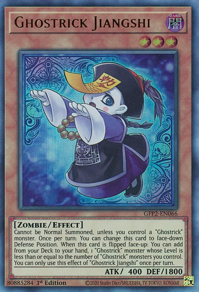 Ghostrick Jiangshi - GFP2-EN066 - Ultra Rare - 1st Edition available at 401 Games Canada