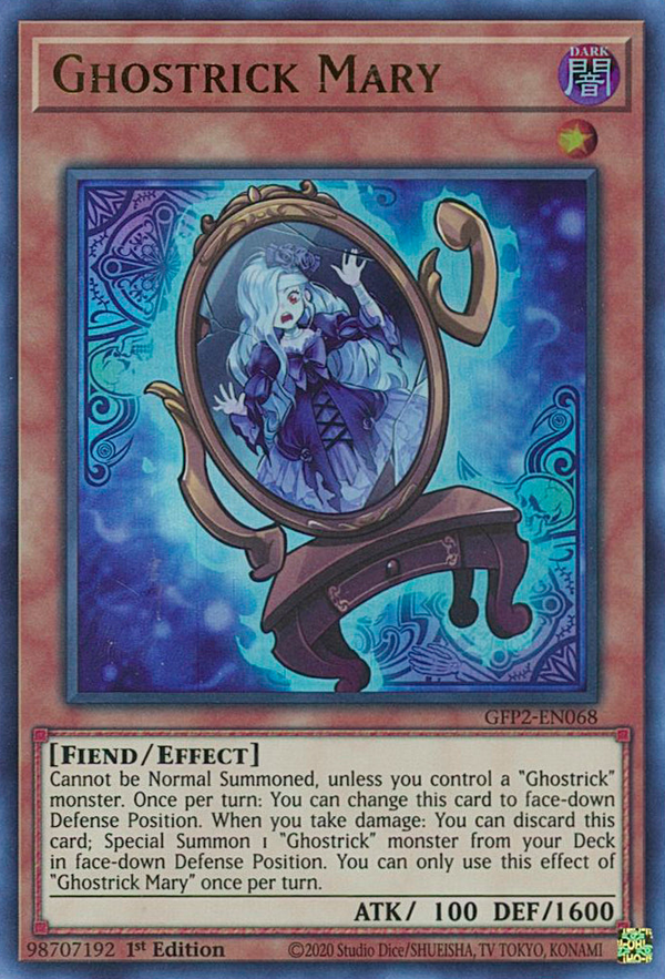 Ghostrick Mary - GFP2-EN068 - Ultra Rare - 1st Edition available at 401 Games Canada