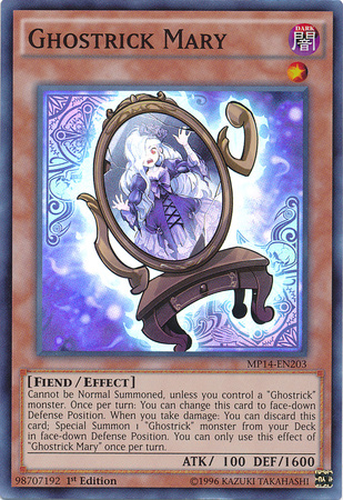 Ghostrick Mary - MP14-EN203 - Super Rare - 1st Edition available at 401 Games Canada