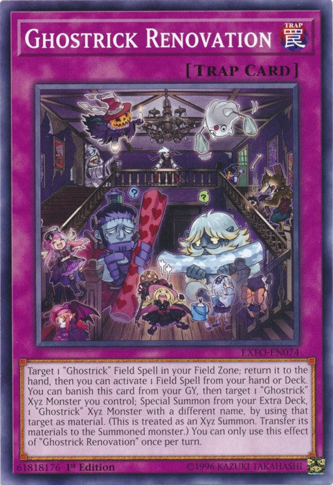 Ghostrick Renovation - EXFO-EN074 - Common - 1st Edition available at 401 Games Canada
