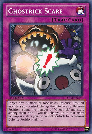 Ghostrick Scare - SHSP-EN074 - Common - 1st Edition available at 401 Games Canada