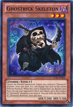 Ghostrick Skeleton - LVAL-EN024 - Common - Unlimited available at 401 Games Canada