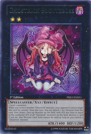 Ghostrick Socuteboss - PRIO-EN051 - Rare - 1st Edition available at 401 Games Canada