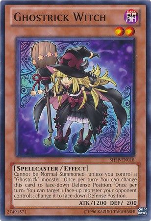Ghostrick Witch - SHSP-EN018 - Common - Unlimited available at 401 Games Canada