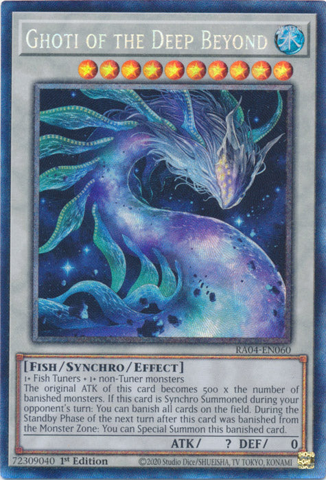 Ghoti of the Deep Beyond (PCR) - RA04-EN060 - Prismatic Collector's Rare - 1st Edition