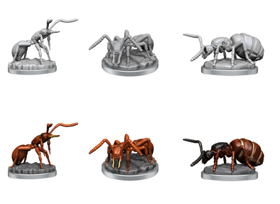 Giant Ants - Wizkids Deep Cuts Unpainted Minis available at 401 Games Canada