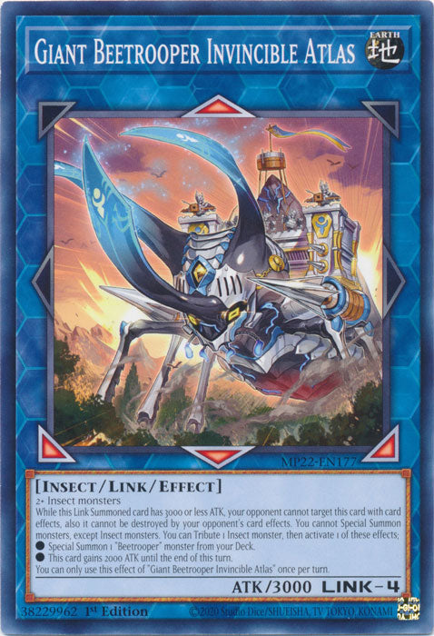 Giant Beetrooper Invincible Atlas - MP22-EN177 - Common - 1st Edition available at 401 Games Canada