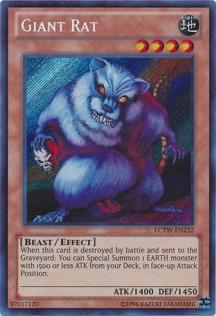 Giant Rat - LCYW-EN232 - Secret Rare - Unlimited available at 401 Games Canada