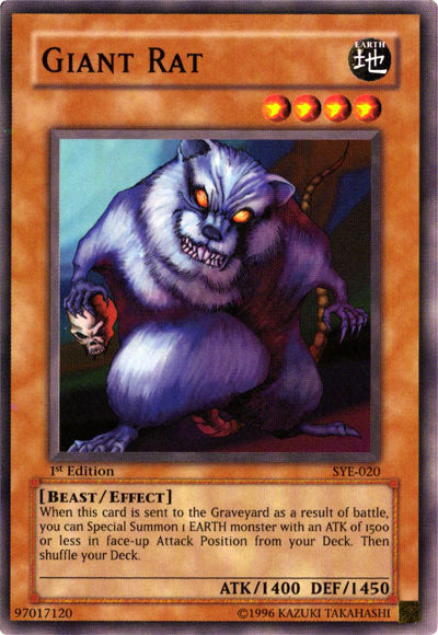 Giant Rat - SYE-020 - Common - 1st Edition available at 401 Games Canada