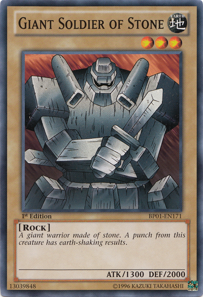 Giant Soldier of Stone - BP01-EN171 - Common - 1st Edition available at 401 Games Canada