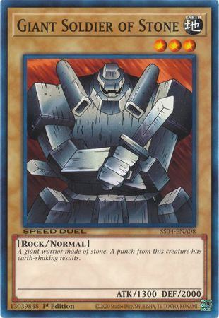 Giant Soldier of Stone - SS04-ENA08 - Common - 1st Edition available at 401 Games Canada