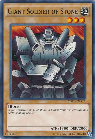 Giant Soldier of Stone - YGLD-ENA15 - Common - Unlimited available at 401 Games Canada