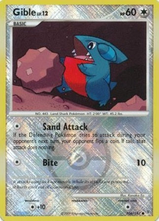 Gible - 106/147 - Promo (City Championships 2009-10) available at 401 Games Canada