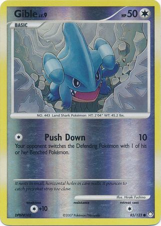 Gible - 85/123 - Common - Reverse Holo available at 401 Games Canada