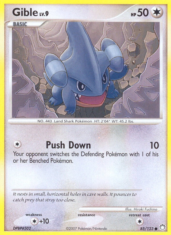 Gible - 85/123 - Common available at 401 Games Canada