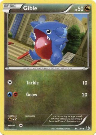 Gible - 86/124 - Common available at 401 Games Canada