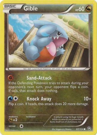 Gible - 87/124 - Common available at 401 Games Canada