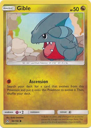 Gible - 96/156 - Common available at 401 Games Canada