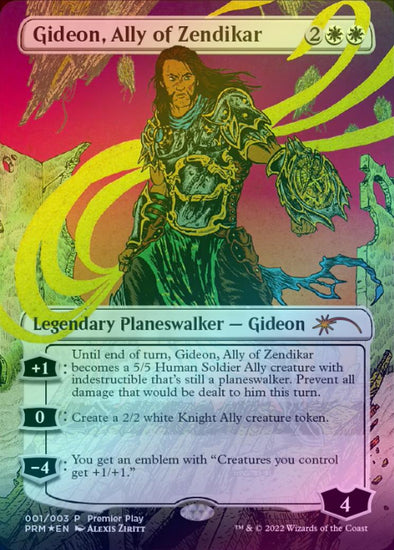 401 Games Canada - Gideon, Ally of Zendikar - Regional Championships Promo (Foil) (PRCQ) 401 Games Canada - Gideon, Ally of Zendikar - Regional Championships Promo (Foil) (PRCQ)