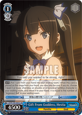 Gift From Goddess, Hestia (Super Rare) available at 401 Games Canada