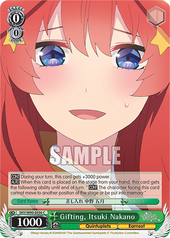 Gifting, Itsuki Nakano - 5HY/W90-E036 - Common available at 401 Games Canada