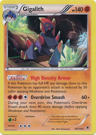 Gigalith - 50/119 - Holo Rare available at 401 Games Canada