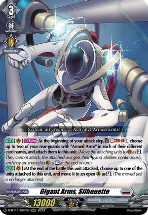 Gigant Arms, Silhouette - D-BT11/007EN - Triple Rare available at 401 Games Canada